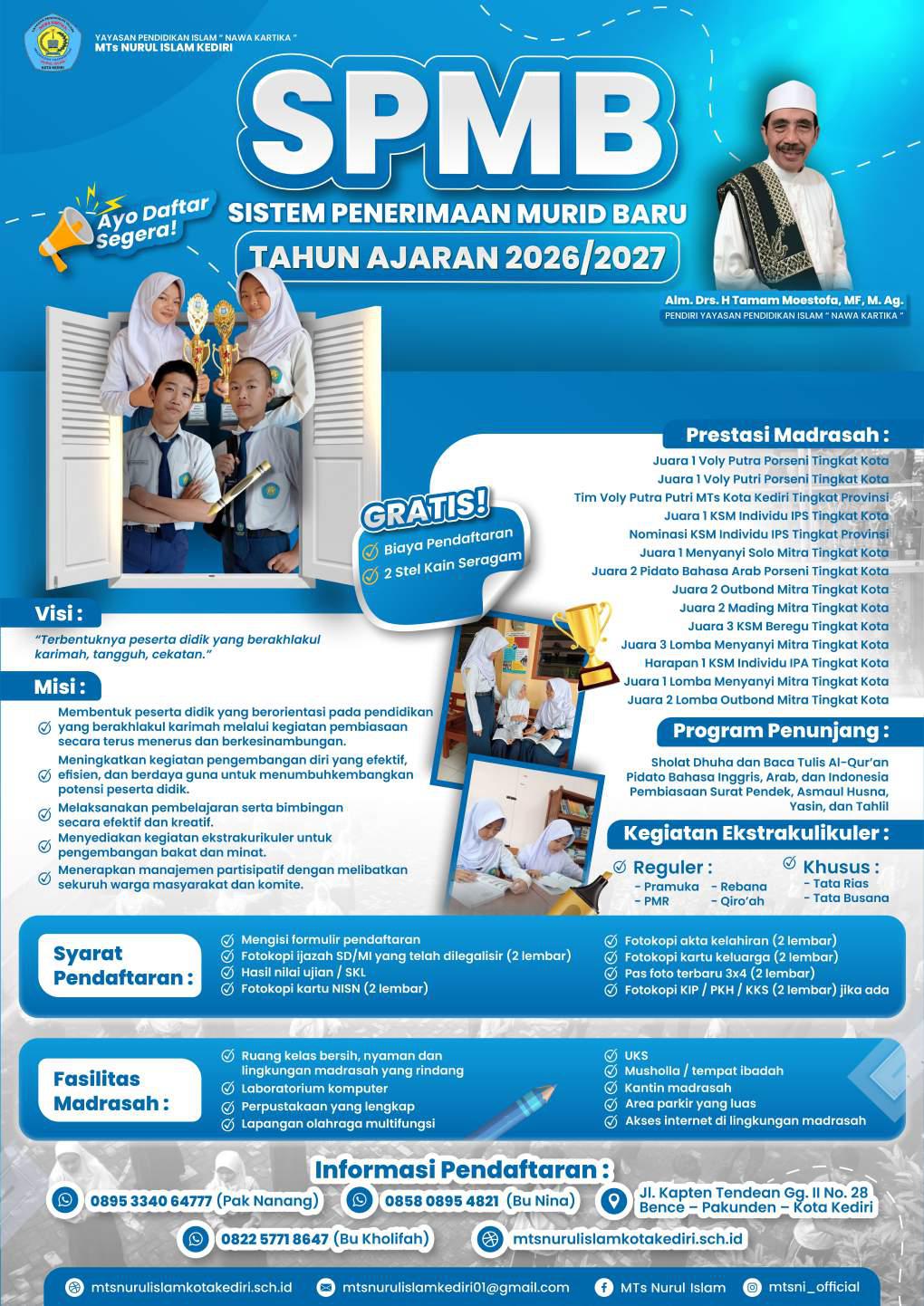 Informasi SPMB 2026/2027